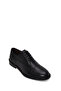 Men's Black Lace-Up Leather Classic Shoes Wm750022Dk - 7