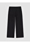 Vizyon New Season Black Plus Size Wideleg Women's Jean Pants - 5