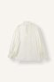 Oversized Scarf Collar Chiffon Long Sleeve Blouse I4908Ax26Au - 6