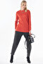 Accessory Buttoned Knitwear Tunic Tile - 2