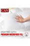 Stripe Luxury Hotel Quality Pillows Pack of 2 - Premium 3D Microfiber Filling with 1inch Stripe Design,Sleeping Pillow, Breathable Cover, Best for Side, Back and Stomach Sleepers - Standard - 5