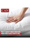 Bed Pillows for Sleeping Queen Size Set of 2, Cooling Hotel Quality Gusseted Pillows, Soft Fluffy Down Alternative Pillow for Side, Back & Stomach Sleepers, Premium White Bedding Pillow - Standard - 2