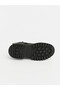 Thick Soled Buckle-Strapped Girls' Boots - 4