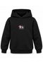 My Melody & Kuromi Rhythm Game Printed Black Children's Hooded Sweatshirt - 2