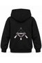 Bts from the Ceiling to the Stage Printed Black Kids' Hooded Sweatshirt