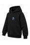 Bluey Umbrella Share Printed Black Children's Hooded Sweatshirt - 3