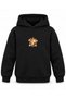 One Piece Sunny Aslan Black Children's Hooded Sweatshirt with Toe Print - 2