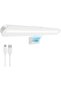 Magnetic Makeup Light, Plastic Touch Rechargeable Vanity Mirror Lamp, Adjustable Angle Detach
