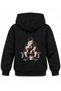 Haikyu Milk Box Break Printed Black Children's Hooded Sweatshirt