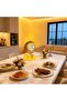 Table Decoration Light Set (360° Rotating Lamp+ 3 Different-size Weeping LED Candle Lights)-Festive - 7