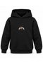 Haikyu Team Shoes Printed Black Kids' Hooded Sweatshirt - 2