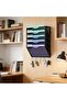 Gawerk 5-Tier Wall File Organizer Mesh Pocket Organizer with 5 Hooks, Hanging File Holder Wall Mount - 5