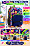 Graffiti Game Primary School School Bag Green Zipper Children's Student Backpack 44 X 30 X 14 - 4