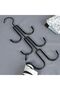 Metal Bag Hanger, Space Saving Organizer (Black) - 2