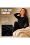 Thermal Underwear for Women Warm Base Layers Soft Long Johns Leggings Fleece Lined Sleepwear Top Bottom Pajama Set Winter Cold Weather Snow Slim Fit Shirts Lightweight Skiing Yoga Training - 6
