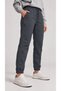 Women's Smoked 3-Thread Ribbed Elastic Leg Sweatpants - 6