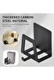 6 Pack Pot Lid Holders with Hook, Pot and Pan Hangers for Kitchen Inside Cabinet Wall Mount Rack Cab - 5