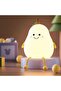 Smile Pear-Shape Silicone Night Light Pear Shape with 7 Color Changing, Warm Light USB Charging Mini - 2