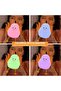 Smile Pear-Shape Silicone Night Light Pear Shape with 7 Color Changing, Warm Light USB Charging Mini - 6