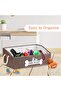 Collapsible Fabric Dog Toy Box and Storage Bin With Handle - Trapezoid Basket Chest Organizer for Pe - 7