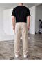 Men's Gabardine Regular Fit Cargo Pants - 4