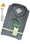 Flannel Cotton Winter Shirt |   Dad's Shirt with Two Pockets and Flap - 2
