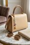 Fluorite Stone Heart Natural Stone Bag Accessory