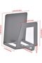 4 Pack Pot Lid Holders with Hook, Pot and Pan Hangers for Kitchen Inside Cabinet Wall Mount Rack Cab - 4