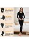 Thermal Underwear for Women Warm Base Layers Soft Long Johns Leggings Fleece Lined Sleepwear Top Bottom Pajama Set Winter Cold Weather Snow Slim Fit Shirts Lightweight Skiing Yoga Training - 7