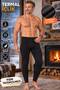 Men's Thermal Underwear Bottoms Winter Warm Flexible Underwear Standard Size S m L XL XXL Compatible - 2