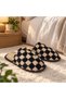 Women's Plush House Slippers Soft Textured Closed Toe Casual Winter Indoor Slippers - 4