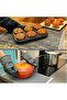 Roll Up Dish Drying Rack Over The Sink.Extra Large Foldable Kitchen Drainer,Fully Silicone Cover Sta - 3