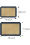 3Pack Silicone Baking Mats, Non-Stick and Heat-Resistant, Small, Medium, and Large Sizes, Perfect fo - 2