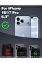 Crystal Clear Case for iPhone 18 Pro 6.3-Inch [Anti-Yellowing] Hard Back Slim Shockproof B - 2