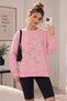 Micky Chain Embroidered Sweatshirt