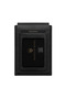 Ryonfold Black Genuine Leather Card Holder Wallet - 4