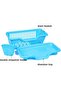 Flatware Organizers Foldable Dish Rack Kitchen Drainer Holder Home Shelf Storage Tableware Basket Si - 4