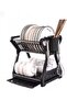 Instant Dry Sink Finisher Dish Drainer Foldable Dish Drying Rack Kitchen Dish Drainer Sink Drain Bas