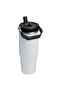 The Iceflow Flip Straw Thermos Cup with Straw 0.89 Lt (30 oz) - Chalk - 2