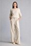 Women's Sweater F4084Ax/Bg300 Lt.Beige Melange - 3