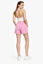 Muslin Fabric Lace-Up Comfortable Cut Shorts - 3