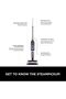 Shark Steam PickUp 3-in-1 Steam Cleans & Separates Wet & Dry Dirt | 420ml Content, Inc. Extra Brush Roll,White, SD200ME - 4