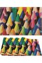 مجموعة من 4 مفارش طاولة من الكتان قابلة للغسل، مفارش طاولة فاخرة ذات لون موحد لطاولة الطعام
