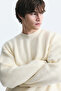 Oversize Ribbed Knit Sweater - 5