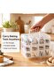 Cookie Cutter Organizer, 3 Tier Baking Storage Box with Transparent Dustproof Lid, 12 Adjustable Com - 6