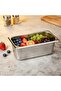1 PC Stainless Steel Countertop Food Serving Display Container - 4