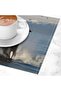 Killer Whale Linen Placemats Set of 4 Washable Placemats Premium Solid Table Placemats for Dining Ta - 3