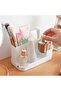 Small Storage Bins， Rotatable Makeup Organizer Multi-Purpose Jewelry and Cosmetic Storage Box for Ba - 4