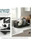 Pots and Pans Organizer Under Cabinet, Expandable 15.4"-24.8" Adjustable Pot and Pan Rack, Heavy Dut - 3
