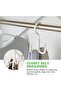 Belt Hanger, Small Space Storage and Organizer, 2 Piece Set, 360° Rotatable Portable Closet - 5